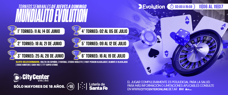 TORNEO MUNDIALITO EVOLUTION