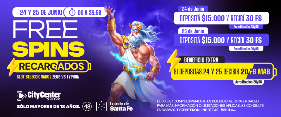 FREE SPINS RECARGADOS