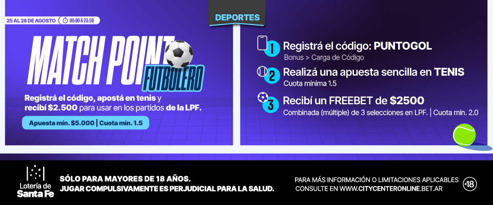 MATCH POINT FUTBOLERO 25-08