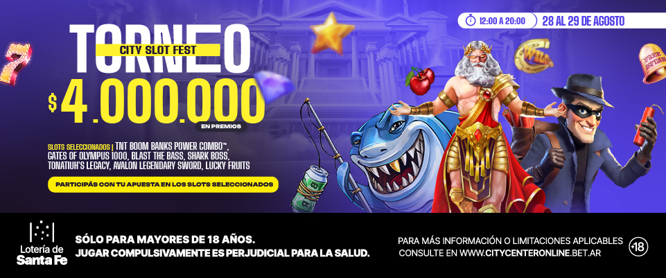 TORNEO CITY SLOT FEST