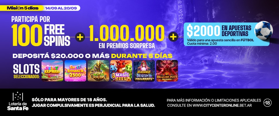 MISIÓN 5 DÍAS 14/09